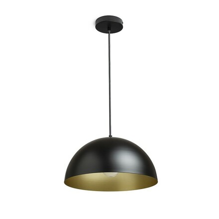 RENDL GLADYS 40 závěsná černá/zlatá 230V E27 30W R14114