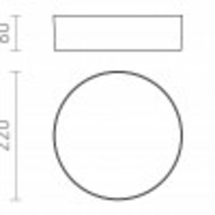 RENDL LARISA OUT 22 přisazená bílá 230V LED 20W IP65 3000K/4000K/5700K R14125