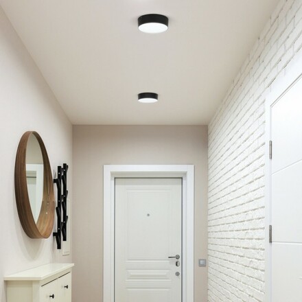 RENDL LARISA OUT 22 přisazená černá 230V LED 20W IP65 3000K/4000K/5700K R14126