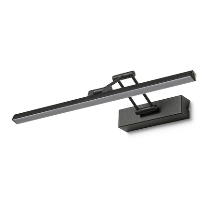 RENDL FRIDA LED nástěnná lampa, nad obraz matná černá R14149