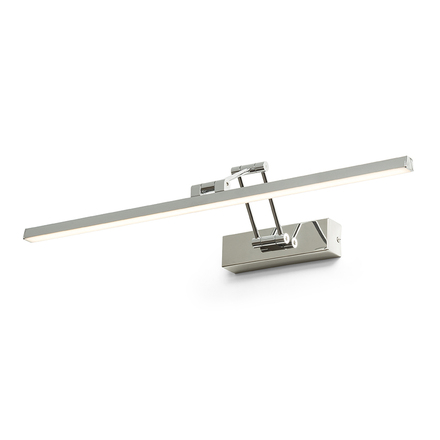 RENDL FRIDA LED nástěnná lampa, nad obraz chrom R14153