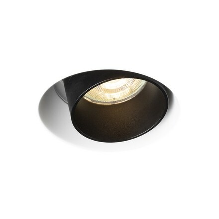 RENDL DAYTONA náklopné svítidlo sádrové/černá 230V GU10 8W R14160