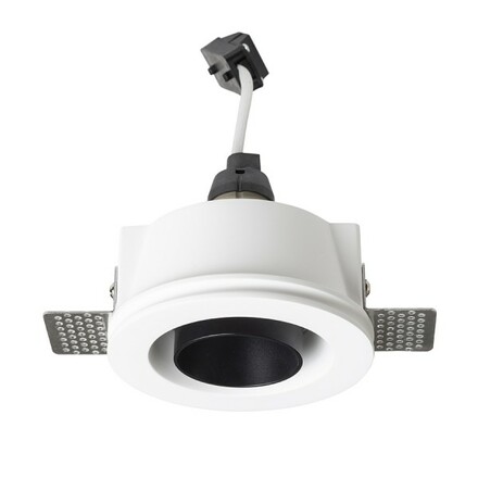 RENDL DAYTONA náklopné svítidlo sádrové/černá 230V GU10 8W R14160