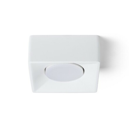 RENDL FRAM SQ přisazené svítidlo sádrové 230V GX53 7W R14165