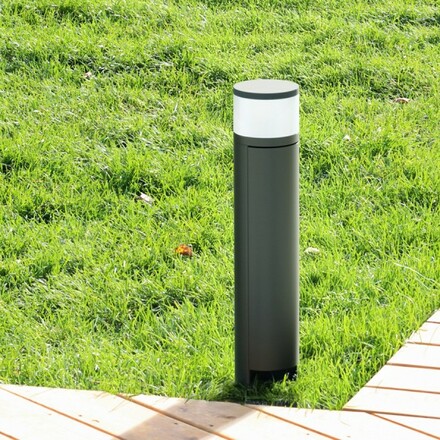 RENDL JEAN 50 stojanová lampa se zásuvkami antracitová 230V G9 5W IP54 R14173