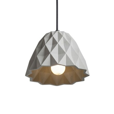 RENDL NAPLES závěsné svítidlo beton 230V E27 7W R14183