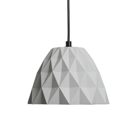 RENDL NAPLES závěsné svítidlo beton 230V E27 7W R14183