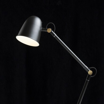 RENDL DANNY stolní lampa černá mosaz 230V E14 5W R14188