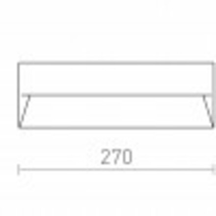 RENDL REP 27 zápustné svítidlo černá 230V LED 10W 90° IP65 3000K R14207