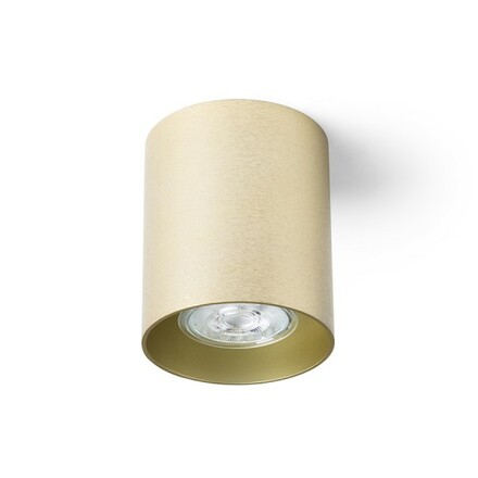 RENDL MANTOVA I stropní svítidlo česaná mosaz 230V GU10 7W R14214