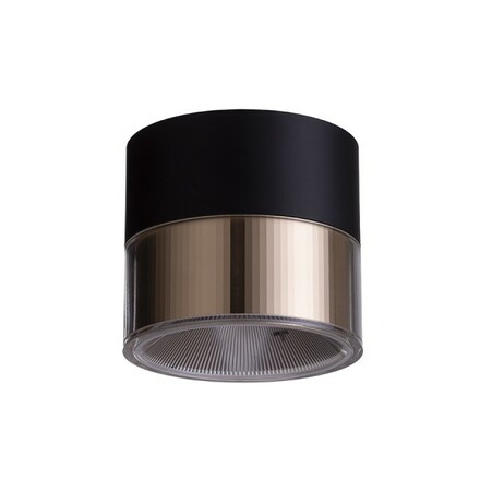 RENDL JUNIPER stropní svítidlo černá/zlatá 230V LED 15W 30° 3000K R14217