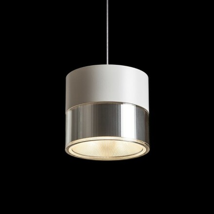 RENDL JUNIPER závěsné svítidlo stahovatelná bílá chrom 230V LED 15W 30° 3000K R14218
