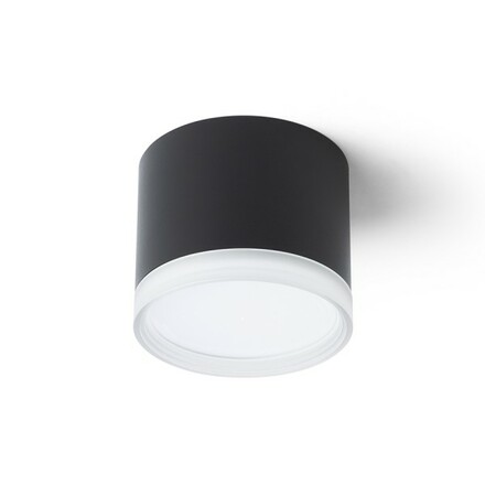 RENDL MEMA stropní svítidlo černá satinovaný akryl 230V GX53 7W R14222