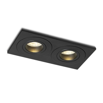 RENDL GALO II zápustné svítidlo černá 230V GU10 9W IP65 R14226