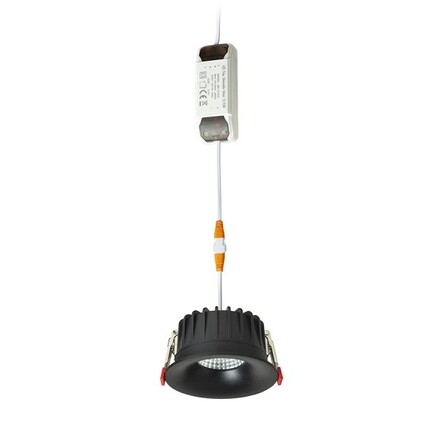 RENDL FLEUR IP54 DIMM zápustné svítidlo černá 230V LED 15W 60° IP54 3000K R14233