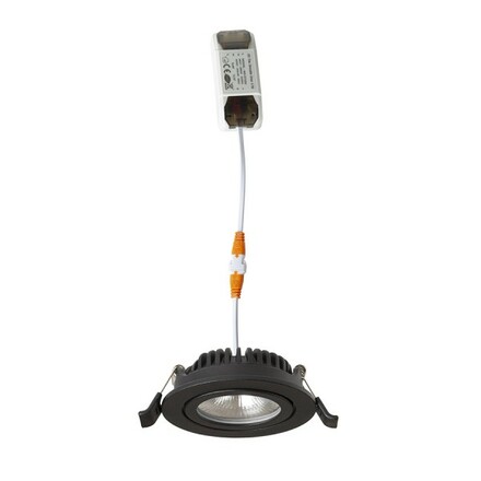 RENDL JADE DIMM TO WARM zápustné svítidlo černá 230V LED 6W 60° 3000 - 2000K R14237