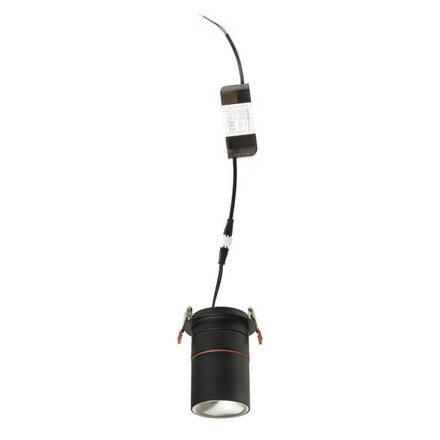 RENDL AUGUSTA zápustné svítidlo černá chrom 230V LED 12W 36° 3000K R14240