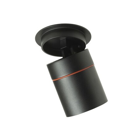 RENDL AUGUSTA zápustné svítidlo černá chrom 230V LED 12W 36° 3000K R14240