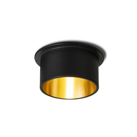 RENDL ORTA zápustné svítidlo černá/zlatá 230V GU10 9W R14252