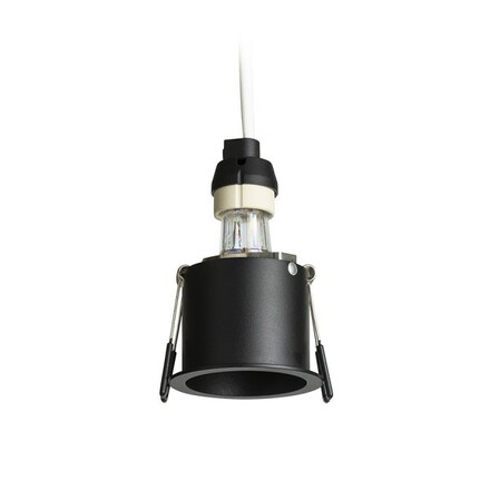 RENDL ORCO zápustné svítidlo černá 230V GU10 9W R14258