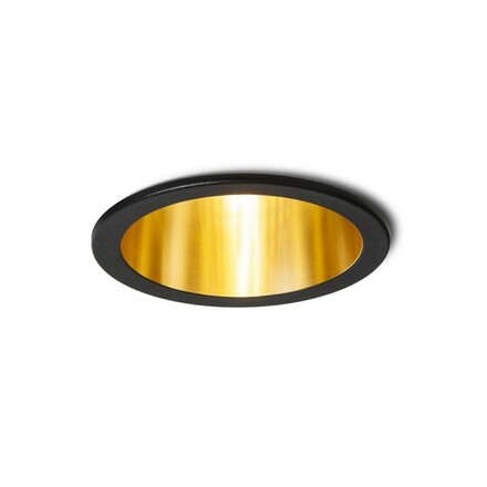 RENDL ORCO zápustné svítidlo černá/zlatá 230V GU10 9W R14259