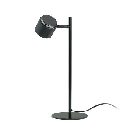 RENDL NOVA stolní lampa černá chrom/mléčný akryl 230V LED 4.2W 3000K R14275