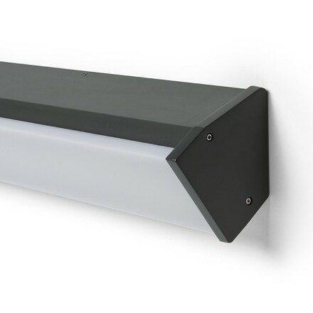 RENDL SANTOS 90 nástěnné svítidlo antracitová 230V LED 50W IP65 3000K R14382