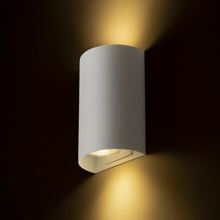 RENDL CAPRI R nástěnné svítidlo bílá 230V GU10 2x9W R14413