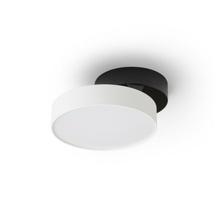 RENDL ARETHA přisazené svítidlo bílá/černá 230V LED 12W 3000K R14421