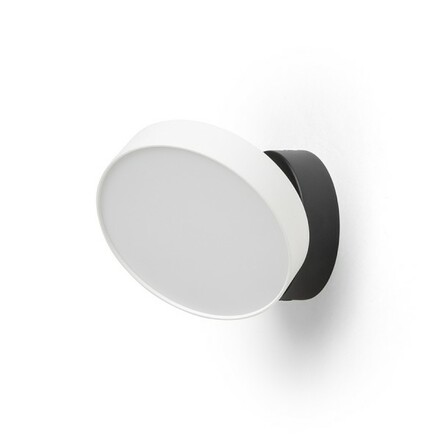 RENDL ARETHA přisazené svítidlo bílá/černá 230V LED 12W 3000K R14421