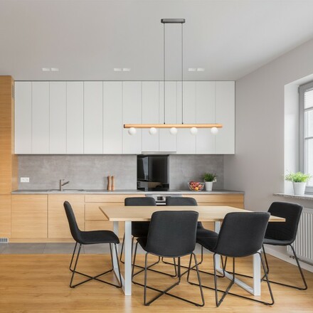 RENDL NOCTIS závěsné svítidlo dřevo/opálové sklo 230V G9 5x7W R14460