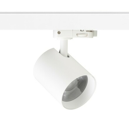 RENDL IRIS 7 svítidlo pro tříokr. lištu bílá 230V LED 10W 24° 3000K R14480