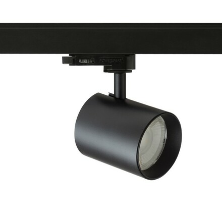 RENDL IRIS 7 svítidlo pro tříokr. lištu černá 230V LED 10W 24° 3000K R14481