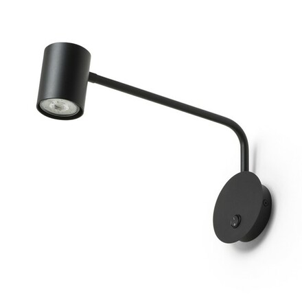 RENDL FILIP lampa s ramenem černá 230V GU10 5W R14486