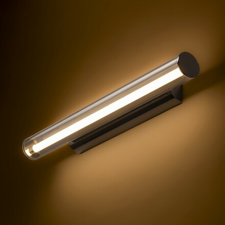 RENDL RIVIER LED 59 nástěnné svítidlo chrom/čirý akryl 230V LED 12W 3000K R14487