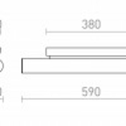 RENDL RIVIER LED 59 nástěnné svítidlo chrom/mléčný akryl 230V LED 18W 3000K R14488