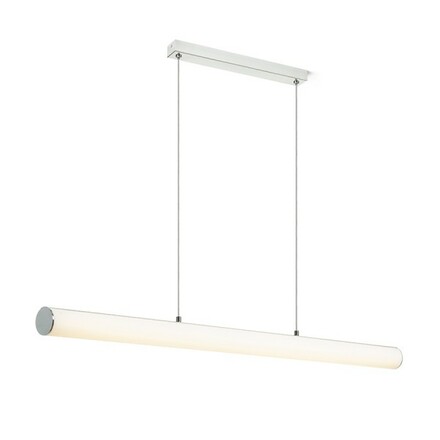 RENDL RIVIER LED I závěsné svítidlo chrom/mléčný akryl 230V LED 24W 3000K R14494