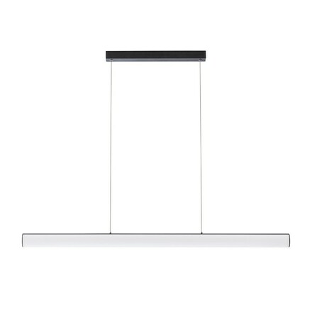 RENDL RIVIER LED I závěsné svítidlo černá/mléčný akryl 230V LED 24W 3000K R14495