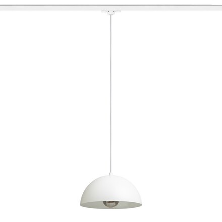 RENDL GLADYS 30 svítidlo pro tříokr. lištu bílá/bílá 230V E27 15W R14506