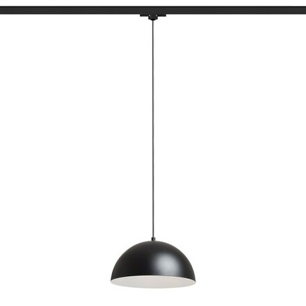 RENDL GLADYS 30 svítidlo pro tříokr. lištu černá/bílá 230V E27 15W R14508