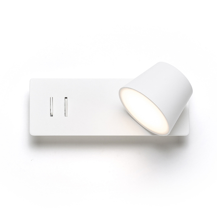 RENDL AMADEUS LED bodové světlo, k posteli bílá R14521