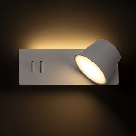 RENDL AMADEUS LED bodové světlo, k posteli bílá R14521