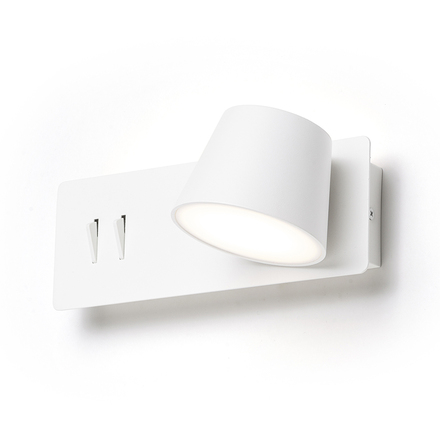 RENDL AMADEUS LED bodové světlo, k posteli bílá R14521