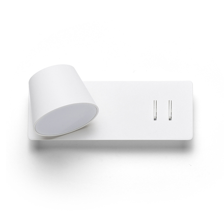 RENDL AMADEUS LED bodové světlo, k posteli bílá R14521