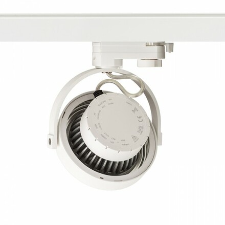 RENDL KELLY LED svítidlo pro tříokr. lištu bílá 230V LED 12W 24° 3000K R14546