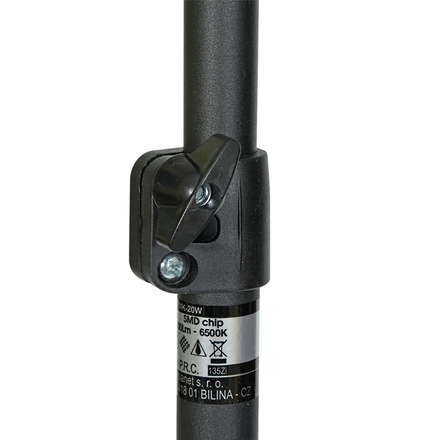 Ecolite LED reflektor SONA stojan 20W 6500K 2100lm IP65 černá RMK-20W