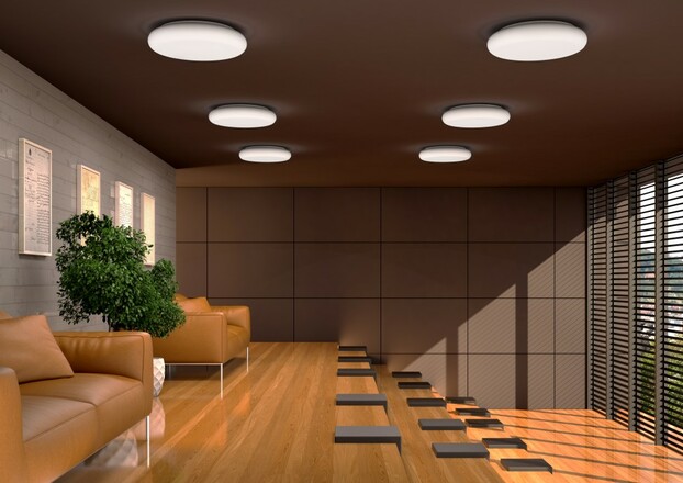 LUCIS stropní a nástěnné svítidlo FORUM 50,8W LED 4000K sklo opál S46.K2.O60.M DALI2 DALI