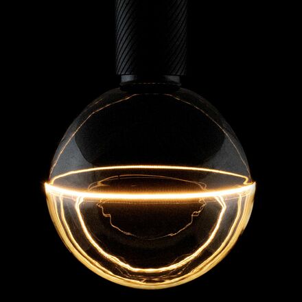 Segula 55119 LED Illusion Globe 127 2tones černá čirá E27  5 W (24 W) 240 Lm 1900 K