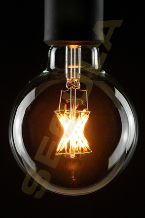 Segula 55283 LED koule 95 čirá E27 5 W (35 W) 400 Lm 2.200 K