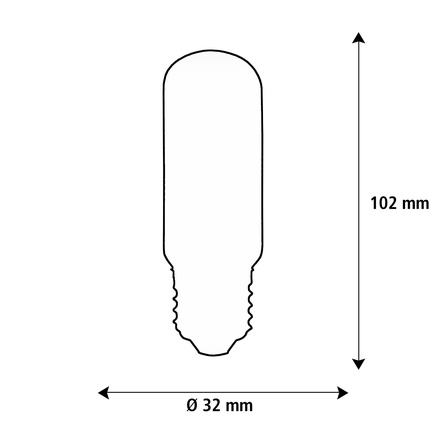 Segula 50413 LED soft trubka T30 čirá E27 3,2 W (20 W) 190 Lm 2.200 K